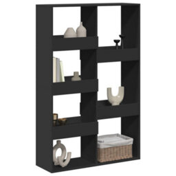 Berkfield Room Divider Black 100X33X155.5 Cm Engineered Wood - thumbnail 3