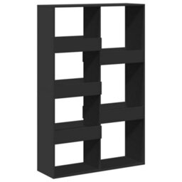 Berkfield Room Divider Black 100X33X155.5 Cm Engineered Wood - thumbnail 2