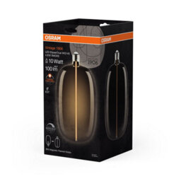 Osram Vintage 1906 Big Magnetic Filament Bulbs Led Elipse Oval Wg145 4.8W Smoke - thumbnail 2