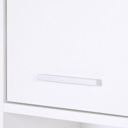 Wyld Haus Ridila Tall White Storage Cabinet With Adjustable Shelves For Bathroom Or Hallway - 30 X 30 X 190 Cm - thumbnail 8