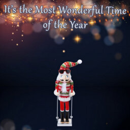 Nutcracker Skier Wooden Christmas Decoration X 1 41. 4X12. 1X10. 6Cm - thumbnail 3