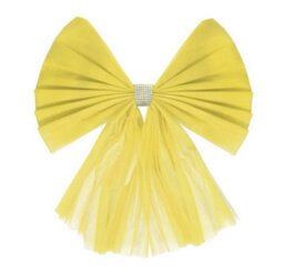 I Love Fancy Dress Large Gold Christmas Door Bow Diamante Decoration - Pack Of 2 - thumbnail 3