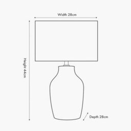 Pacific Lifestyle Duck Eggtextured Tall Ceramic Table Lamp - thumbnail 8