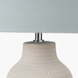 Pacific Lifestyle Duck Eggtextured Tall Ceramic Table Lamp - thumbnail 6