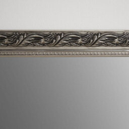 The Online Mirror Shop Wall Mirror Harlington Antique Rectangular Shape With Silver Frame - H 90Cm X W 65Cm For Hanging In Living Room Or Dining Room - thumbnail 2