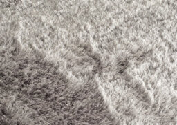 Silver Shaggy Rug, Anti-Shed Easy To Clean Rug, Handmade Plain Modern Rug For Bedroom, & Dining Room-80Cm X 150Cm - thumbnail 2