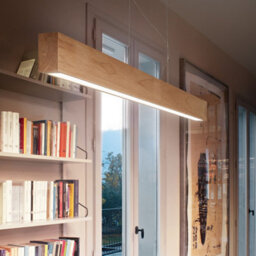 Ideal Lux Luminosa Craft Integrated Led Pendant Ceiling Light Wood, 3000K, Non-Dim - thumbnail 2