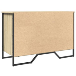 Berkfield Shoe Cabinet Sonoma Oak 90X38X61.5 Cm Engineered Wood - thumbnail 6
