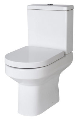 Balterley Semi-Flush To Wall Pan & Cistern  - 800mm X 397mm X 625mm - image 1