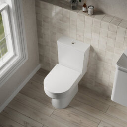 Balterley Semi-Flush To Wall Pan & Cistern  - 800mm X 397mm X 625mm - thumbnail 5