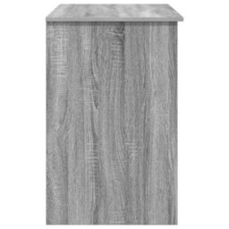 Berkfield Modern Desk With Storage Grey Sonoma 90X49.5X75 Cm Engineered Wood - thumbnail 7