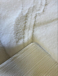 Dolphin Anti-Slip Bath Mat And Pedestal Mat 2 Piece Set - White - thumbnail 3