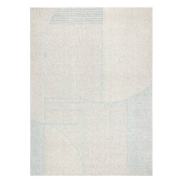 RugsX Flux 461.14.ae120 Wool Carpet Osta - Geometric, Structural, Loft Grey Blue 240X340 Cm - thumbnail 2