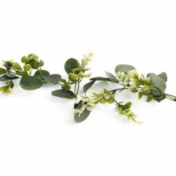 Leaf Pack Of 6 X 160Cm Artificial Eucalyptus Style Garland Trailing Hanging Plant Faux Greenery Vine - thumbnail 3