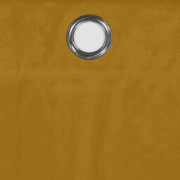 Ameha Yellow Curtains For Living Room Hotel Bedroom Insulated Thick Thermal Eyelet Ring Top Blackout Curtain Pair With Tie Backs - thumbnail 7