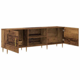Berkfield Tv Cabinet Old Wood 150 X 30 X 50 Cm Engineered Wood - thumbnail 5