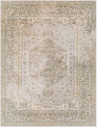Livabliss Lillian-Washable Orange Brown Traditional Vintage Boho Living Dining Rug 200 X 275 Cm Easy Care, Non Shedding