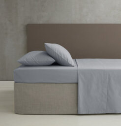 Catherine Lansfield Pillowcases Easy Iron Percale Standard 50X75Cm Pack Of 2 Pillow Cases With Envelope Closure Grey - thumbnail 3