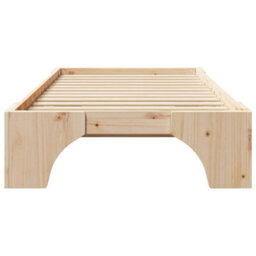 Walplus Bed Frame Solid Pine Wood 90 X 200 Cm Solid Pine Wood - thumbnail 5