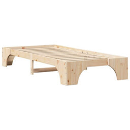 Walplus Bed Frame Solid Pine Wood 90 X 200 Cm Solid Pine Wood - thumbnail 7