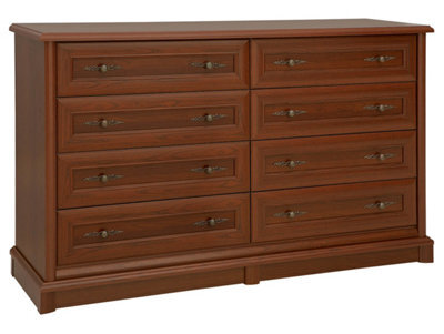 Arte Kent Chestnut 154Cm 8-Drawer Sideboard - Grand Classic Storage Chest - image 1