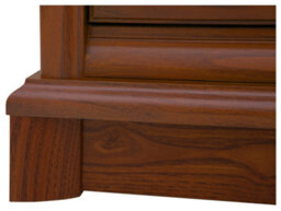 Arte Kent Chestnut 154Cm 8-Drawer Sideboard - Grand Classic Storage Chest - thumbnail 4