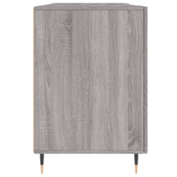 Berkfield Desk Grey Sonoma 140X50X75 Cm Engineered Wood - thumbnail 7