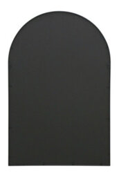 Mirroroutlet The Fenarc Black Metal Framed Arched Window Wall Garden Mirror 120Cm X 80Cm - thumbnail 7