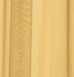 "Enhanced Living Sheer Gold Plain Woven Voile Slot Top Curtain Panel Pair (57X48"") 145X122Cm" - thumbnail 3