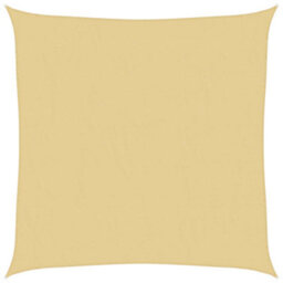 Walplus Sun Shade Sail Sand 4X4 M 100% Polyester Oxford - thumbnail 2