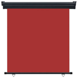 Berkfield Balcony Side Awning 160X250 Cm Red - thumbnail 2