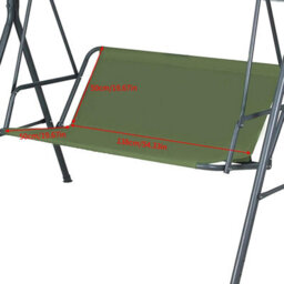 Garden Swing Seat Cover, Replacement Chair Cover For Hollywood Swing, Oxford 600 - thumbnail 2