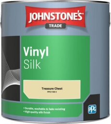 Johnstone's Trade Vinyl Silk Walls & Ceilings Emulsion Paint Treasure Chest (Ppg1108-3) 2.5L - thumbnail 2