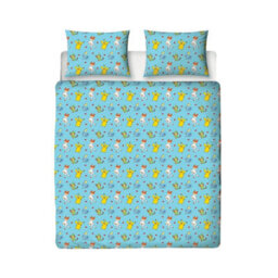 Pokemon Characters Reversible Duvet Set Blue/yellow (Double) - thumbnail 4