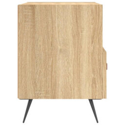 Berkfield Bedside Cabinets 2 Pcs Sonoma Oak 40X35X47.5 Cm Engineered Wood - thumbnail 7