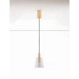 Luminosa Lighting Luminosa Imatia Slim Pendant Ceiling Light Smokey, Brass Gold Led 7W 192Lm 3000K - thumbnail 3