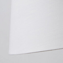 Lighting Collection Soft Tone Tapered Fabric Table Lamp Shade - thumbnail 4