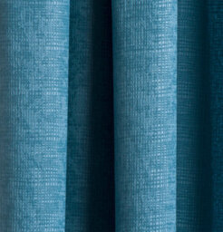 Enhanced Living Matrix Teal 46 X 72 Inch (117X183Cm) Tape Top Thermal Noise Reducing Dim Out Curtains (Pair) - thumbnail 3