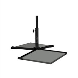 Heavy-Duty Cross Frame Metal Parasol Base - thumbnail 4