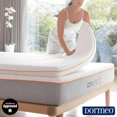 Xample Dormeo Octasmart Plus Mattress Topper Double 7Cm Memory Foam With Octaspring Technology, Cooling & Breathable Medium Firm Support - image 1