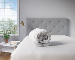 Luxury 10.5 Tog Goose Feather And Down Duvet 100% Cotton Cover - thumbnail 1