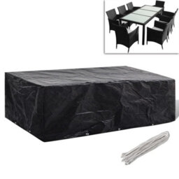 Walplus Outdoor Garden Furniture Cover 8 Person Poly Rattan Set 10 Eyelets 300X140Cm - thumbnail 1