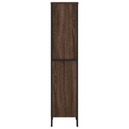 Berkfield Bookcase Brown Oak 50X31X137.5 Cm Engineered Wood - thumbnail 5