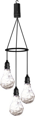 Netagon Luxform Lighting Battery Apollo 3 Drop Pendant Led Multi Coloured Led Lights With 24 Hour Timer - image 1