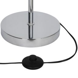 GoodHome Phaidros Chrome Effect Floor Light - thumbnail 5