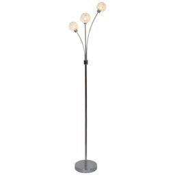 GoodHome Phaidros Chrome Effect Floor Light - thumbnail 3