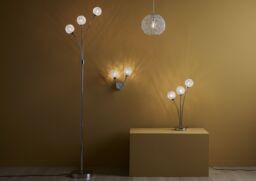 GoodHome Phaidros Chrome Effect Floor Light - thumbnail 8