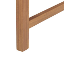 Beliani Balcony One Seat Acacia Wood Chair - Weather Resistant, Compact Outdoor Seating - thumbnail 3