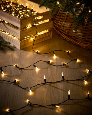 Werchristmas Vintage Candle String Lights, 600 Warm White Leds, 60 M - image 1