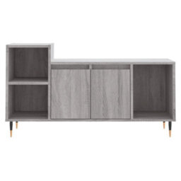 Walplus Tv Cabinet Grey Sonoma 100X35X55 Cm Engineered Wood - thumbnail 5